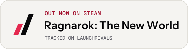 Light launch badge for Ragnarok: The New World
