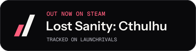 Dark launch badge for Lost Sanity: Cthulhu