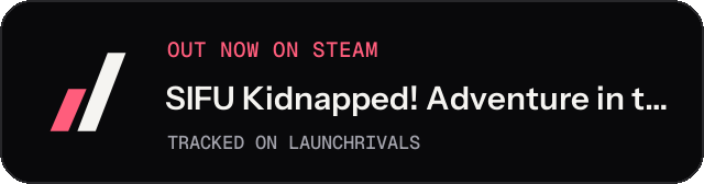 Dark launch badge for SIFU Kidnapped! Adventure in the Women's Kingdom