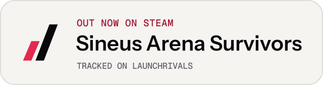 Light launch badge for Sineus Arena Survivors