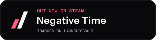 Dark launch badge for Negative Time