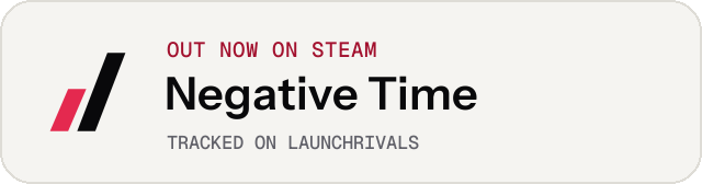Light launch badge for Negative Time