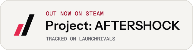 Light launch badge for Project: AFTERSHOCK