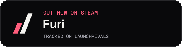 Dark launch badge for Furi
