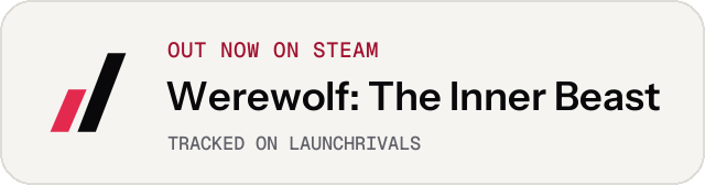 Light launch badge for Werewolf: The Inner Beast
