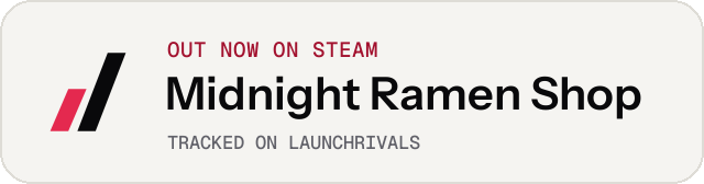Light launch badge for Midnight Ramen Shop