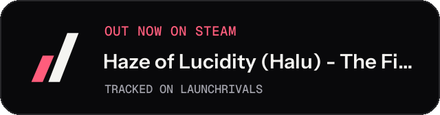 Dark launch badge for Haze of Lucidity (Halu) - The Fish