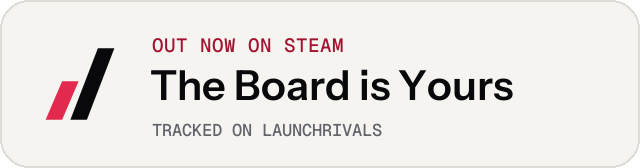 Light launch badge for The Board is Yours