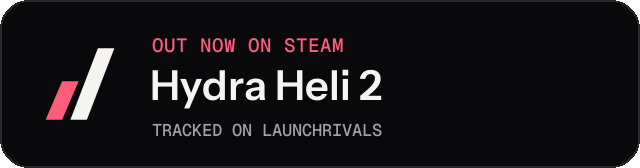 Dark launch badge for Hydra Heli 2