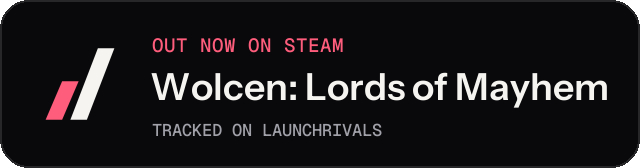 Dark launch badge for Wolcen: Lords of Mayhem
