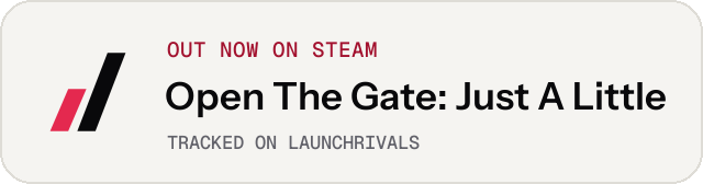Light launch badge for Open The Gate: Just A Little