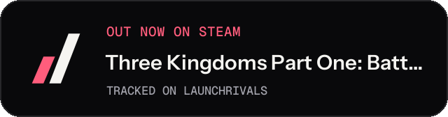 Dark launch badge for Three Kingdoms Part One: Battle of Zhuo County