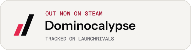 Light launch badge for Dominocalypse