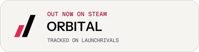 Light launch badge for ORBITAL