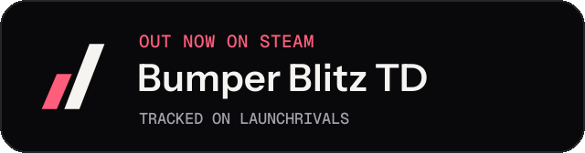 Dark launch badge for Bumper Blitz TD