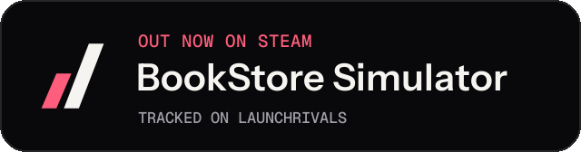 Dark launch badge for BookStore Simulator