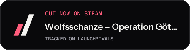 Dark launch badge for Wolfsschanze – Operation Götterdämmerung