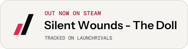 Light launch badge for Silent Wounds - The Doll