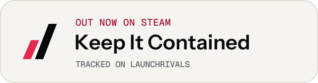 Light launch badge for Keep It Contained
