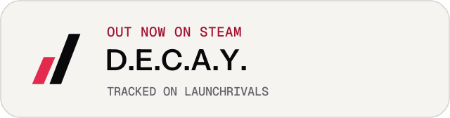 Light launch badge for D.E.C.A.Y.