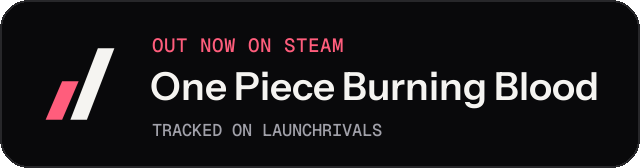 Dark launch badge for One Piece Burning Blood