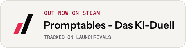 Light launch badge for Promptables - Das KI-Duell