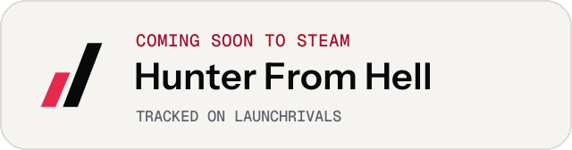 Light launch badge for Hunter From Hell