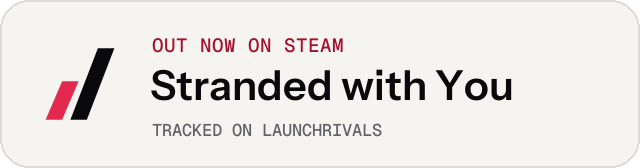 Light launch badge for Stranded with You