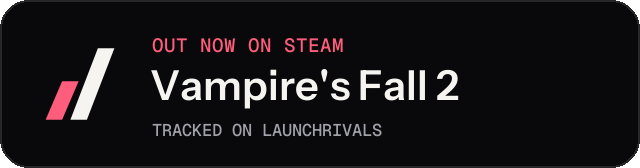 Dark launch badge for Vampire's Fall 2