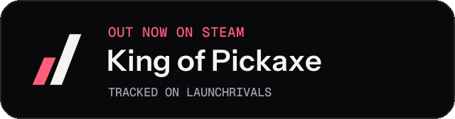 Dark launch badge for King of Pickaxe