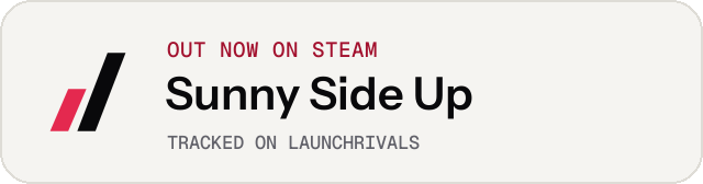 Light launch badge for Sunny Side Up