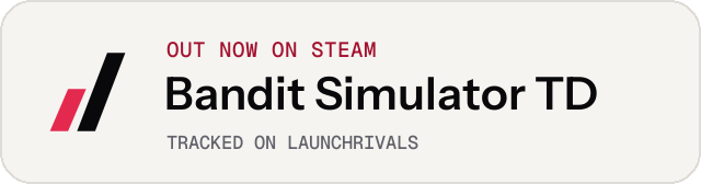 Light launch badge for Bandit Simulator TD