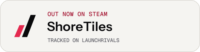 Light launch badge for ShoreTiles