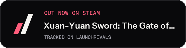 Dark launch badge for Xuan-Yuan Sword: The Gate of Firmament
