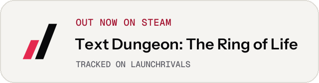 Light launch badge for Text Dungeon: The Ring of Life