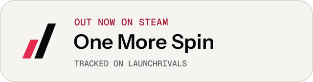 Light launch badge for One More Spin