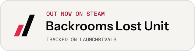 Light launch badge for Backrooms Lost Unit
