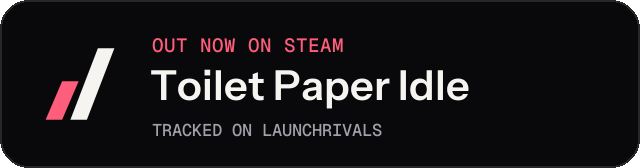 Dark launch badge for Toilet Paper Idle
