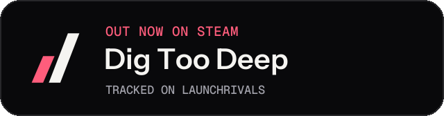 Dark launch badge for Dig Too Deep