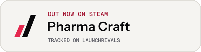 Light launch badge for Pharma Craft