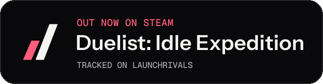 Dark launch badge for Duelist: Idle Expedition