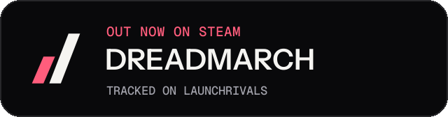 Dark launch badge for DREADMARCH