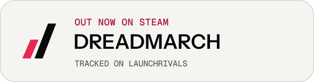 Light launch badge for DREADMARCH