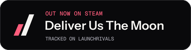 Dark launch badge for Deliver Us The Moon