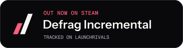Dark launch badge for Defrag Incremental