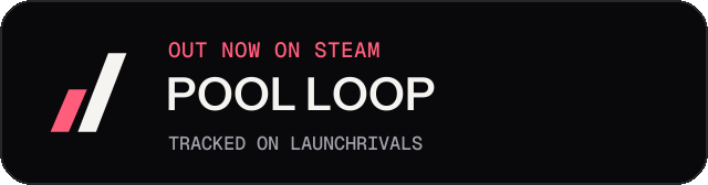 Dark launch badge for POOL LOOP