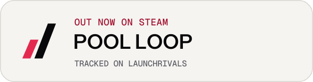 Light launch badge for POOL LOOP