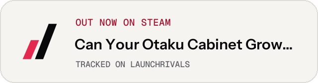 Light launch badge for Can Your Otaku Cabinet Grow a Beautiful Girl?