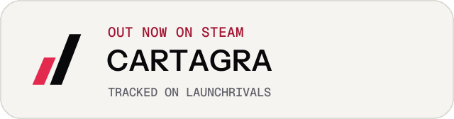 Light launch badge for CARTAGRA