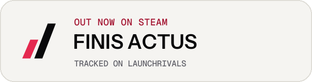 Light launch badge for FINIS ACTUS